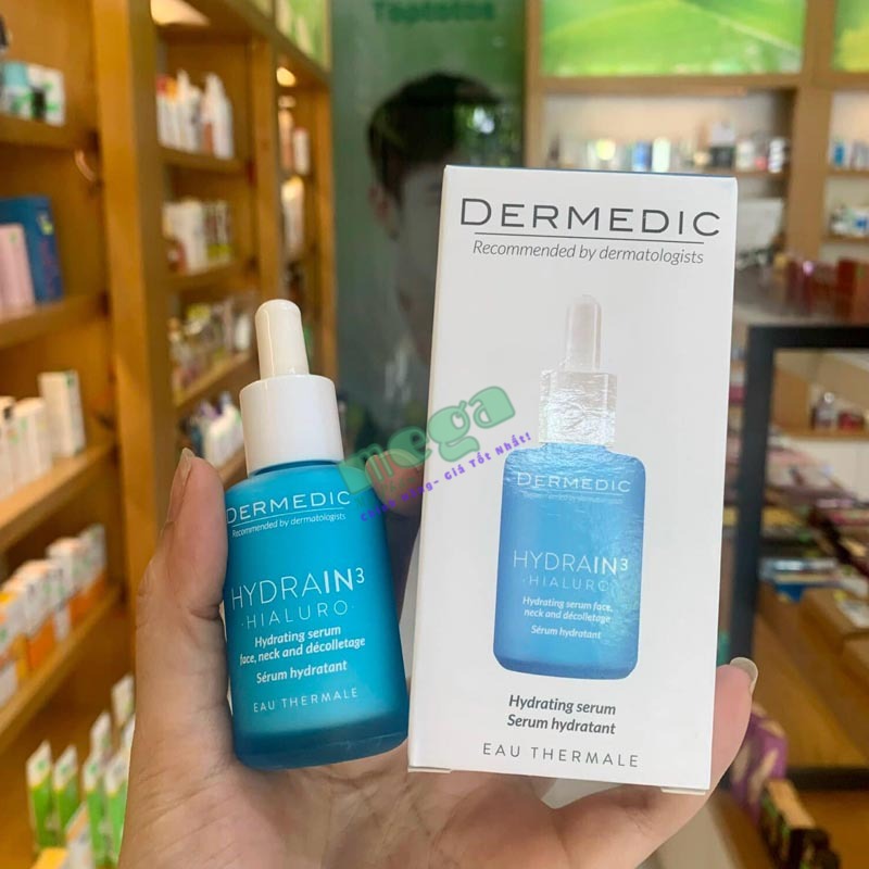 Serum Cấp Ẩm Dermedic HYDRAIN3 HIALURO 