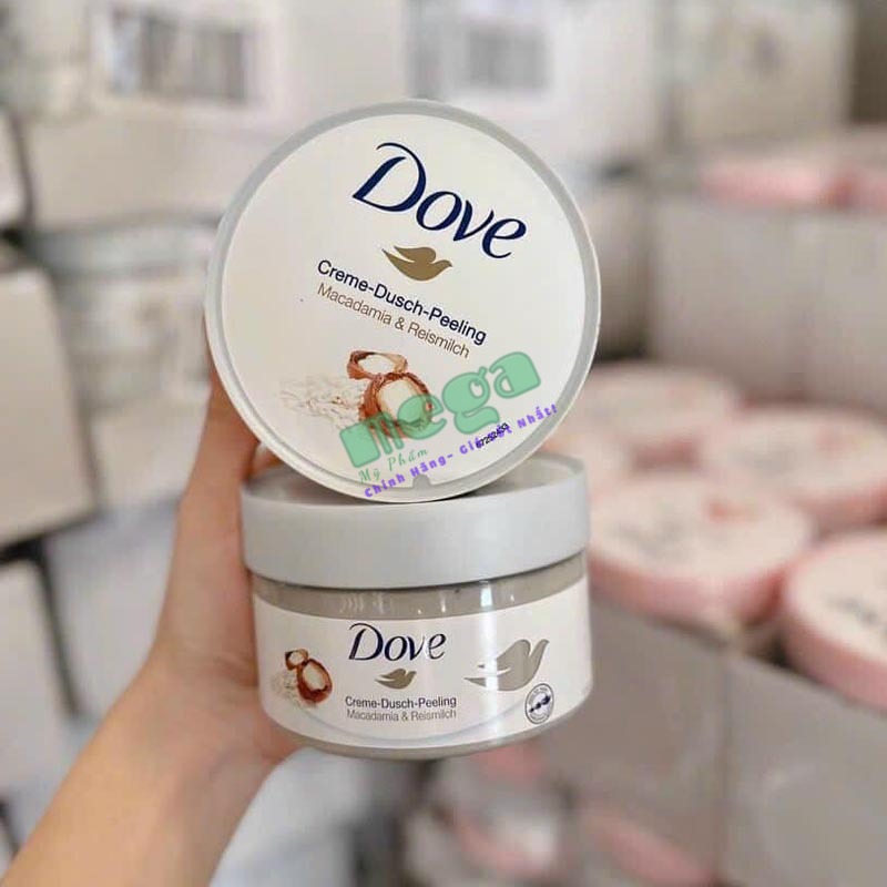 Tẩy Tế Bào Chết Dove Macca Bản Mỹ Exfoliating Body