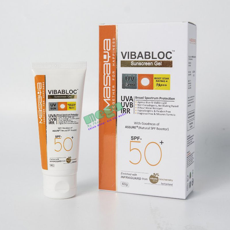 Vibabloc SPF 50 PA Sunscreen Gel