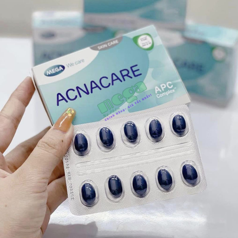 Viên Uống Trị Mụn Acnacare Mega We Care