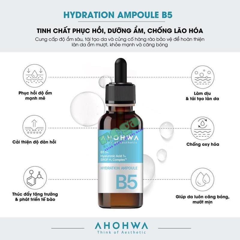  Ahohwa Hydration Ampoule B5 30ml