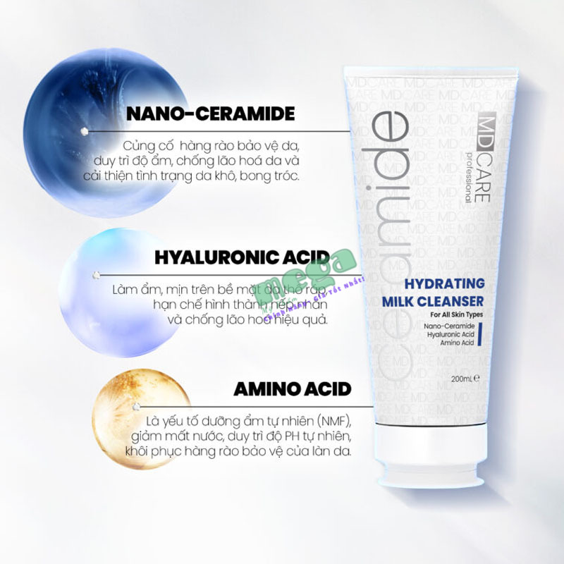 Sữa Rửa Mặt Hydrating Cleansing Mild