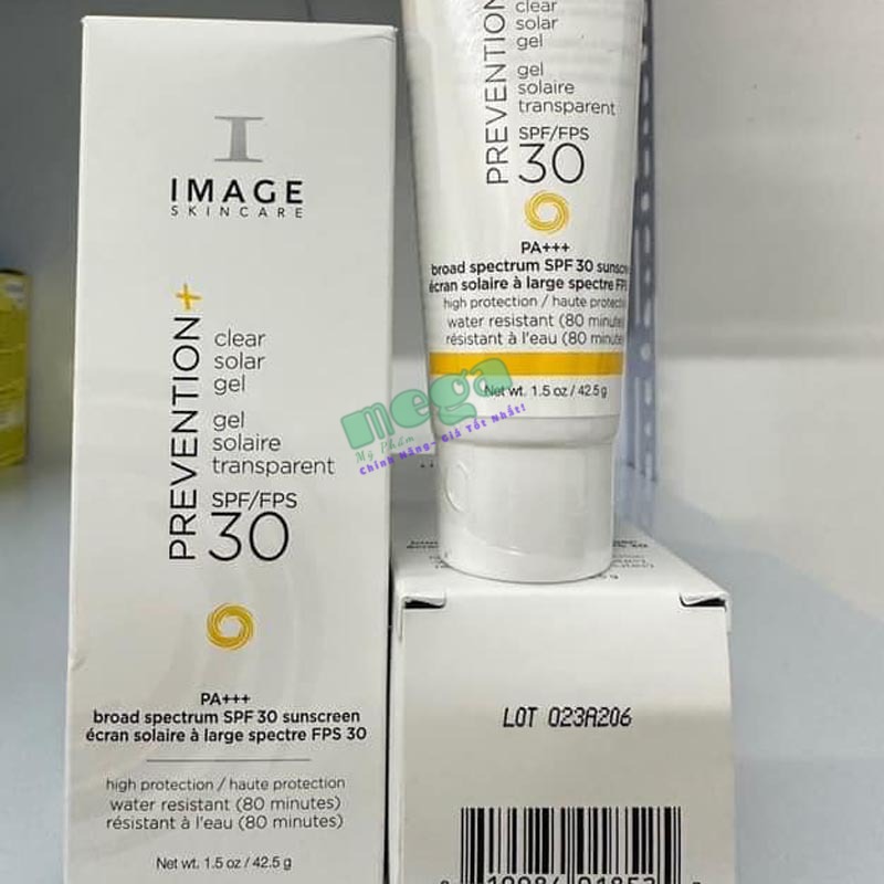 Image Clear Solar Gel