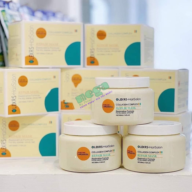 Kem Ủ Tóc Olexrs Repair Mask