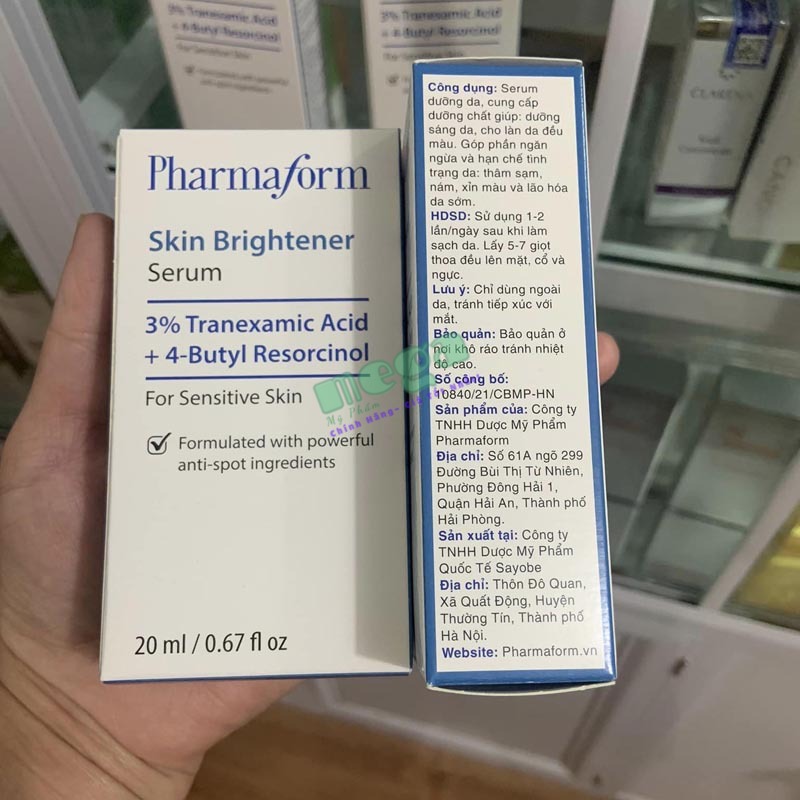 Tinh Chất Dưỡng Trắng Pharmaform Skin Brightening Serum