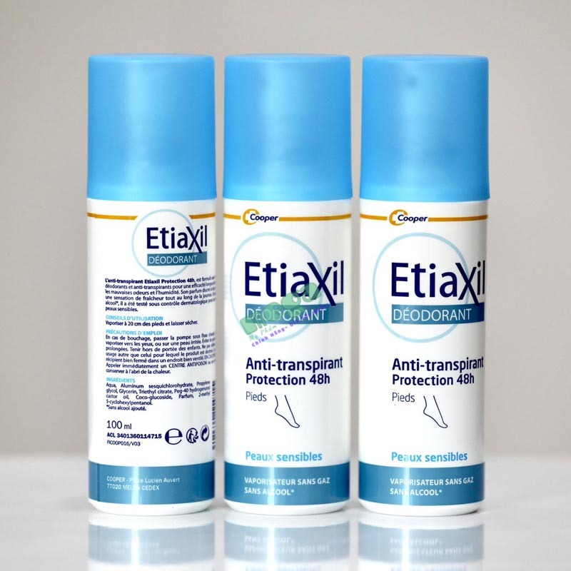 Xịt khử mùi chân EtiaXil