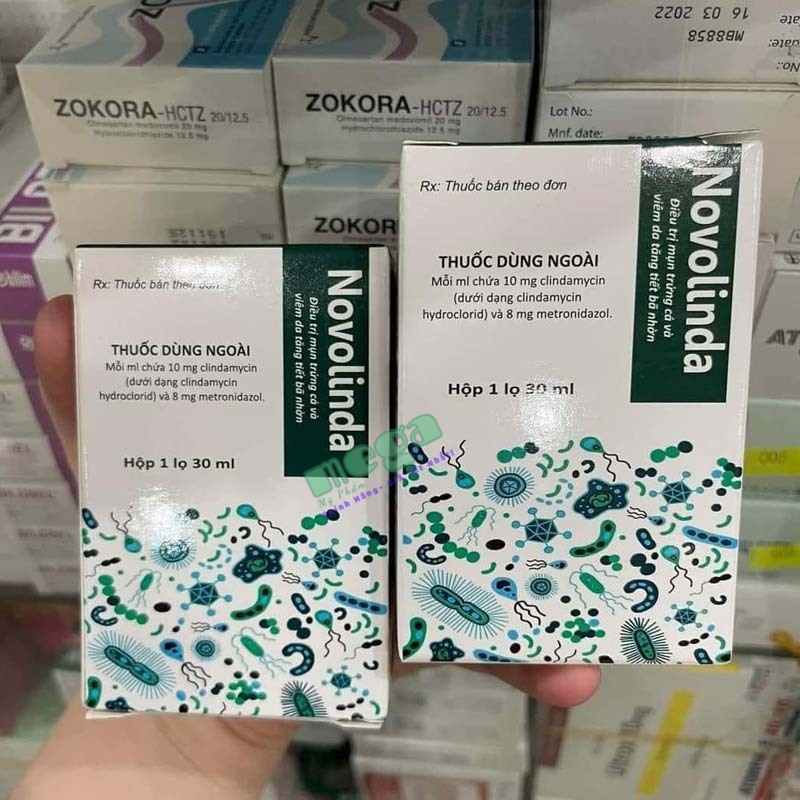 Thuốc Trị Viêm Da Tiết Bã Nhờn Novolinda 30ml