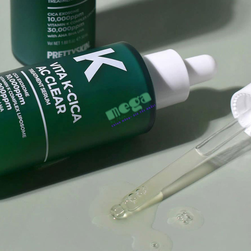 Tinh Chất Prettyskin Vita K-Cica AC Clear Treatment Serum