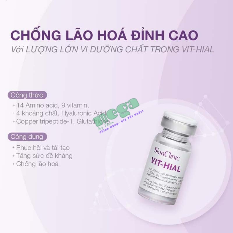 Tinh chất chống lão hóa SkinClinic Vit Hial