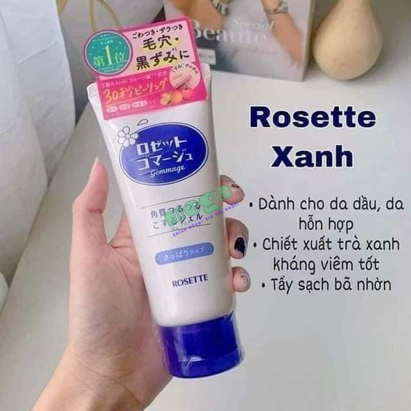 Tẩy Da Chết Rosette Gommage Xanh