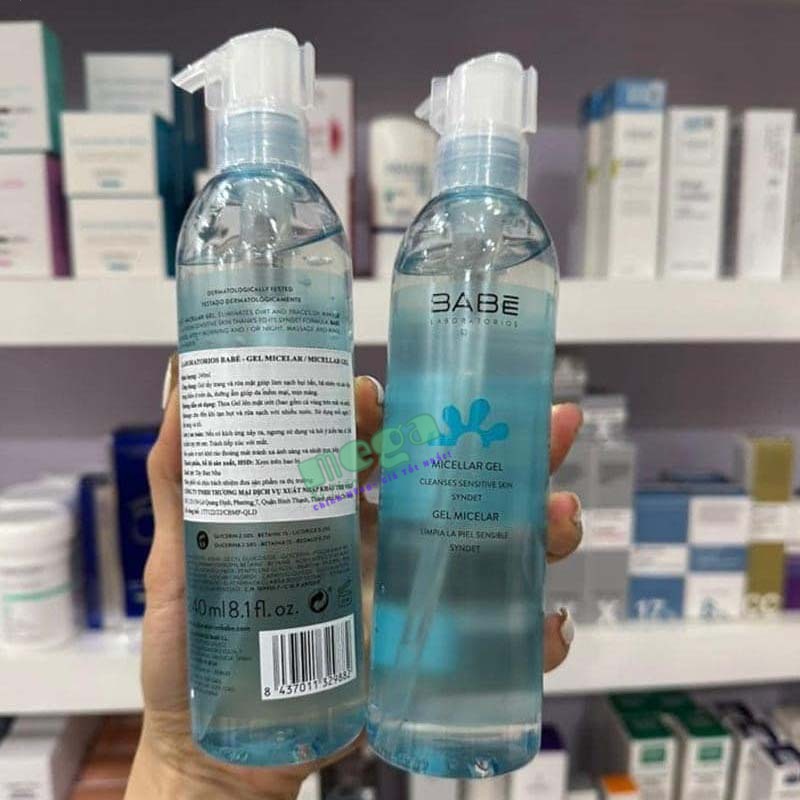 Gel rửa mặt BABE Micellar Gel