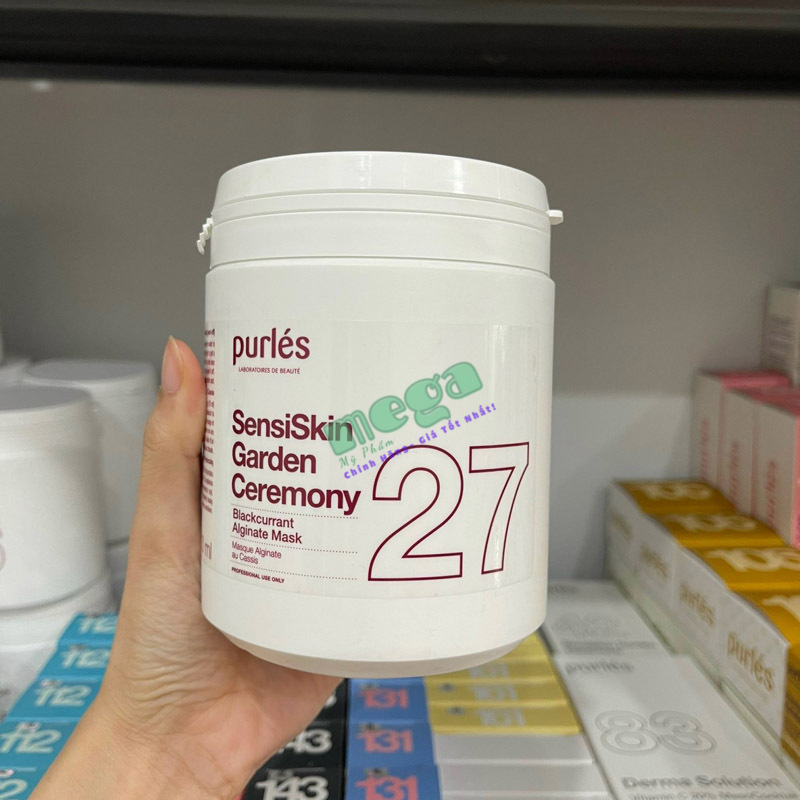Purles 27 Blackcurrant Alginate Mask