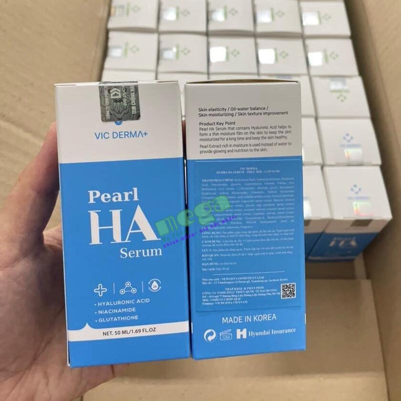 Serum Cấp Ẩm Vic Derma Pearl HA