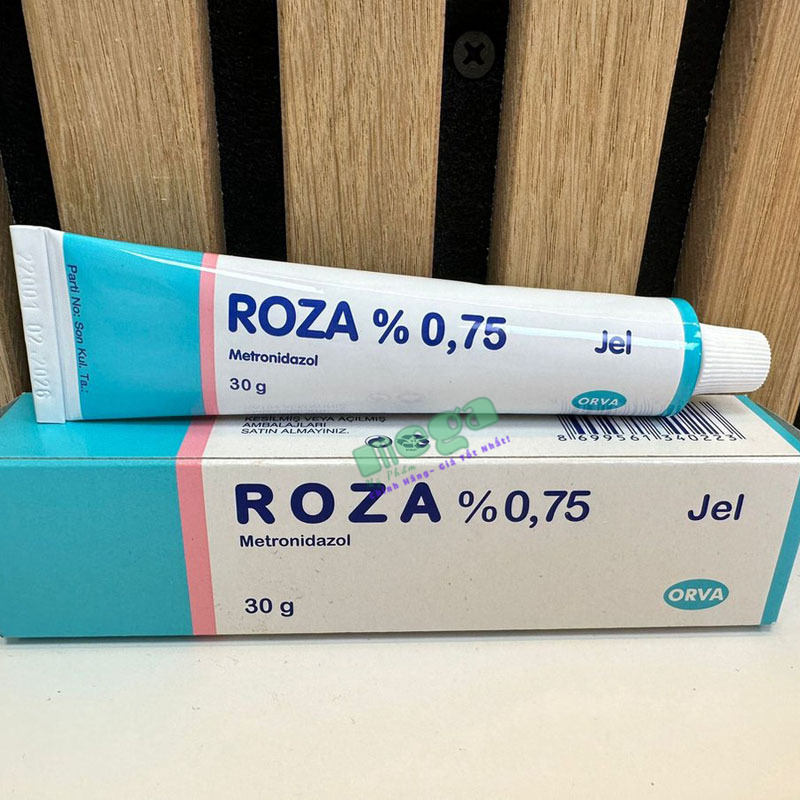 Gel Trị Mụn Roza Jel Metronidazol 0.75%