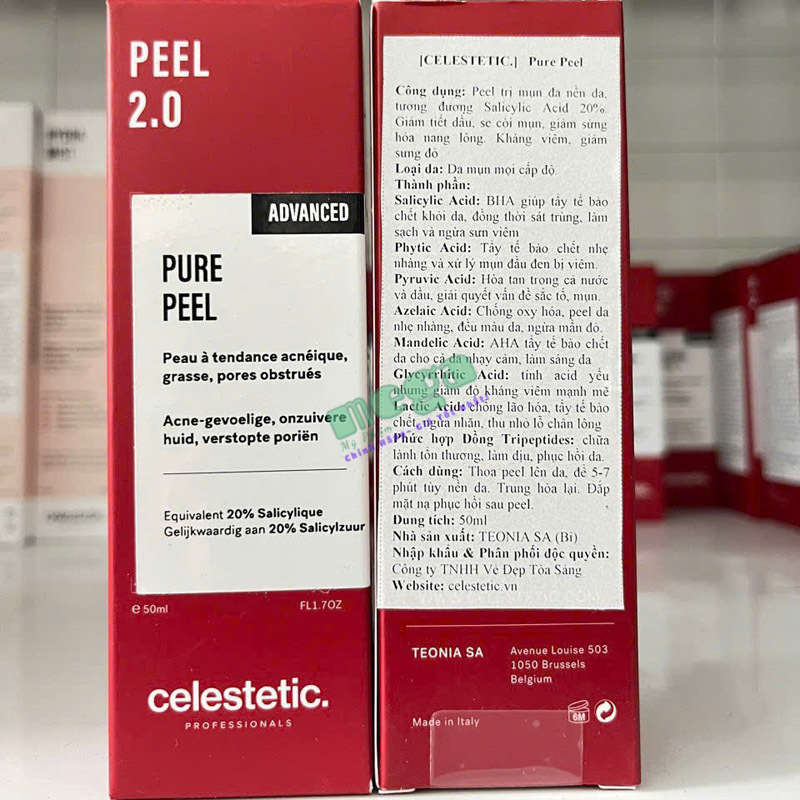 Peel Trị Mụn Đa Nền Da Celestetic