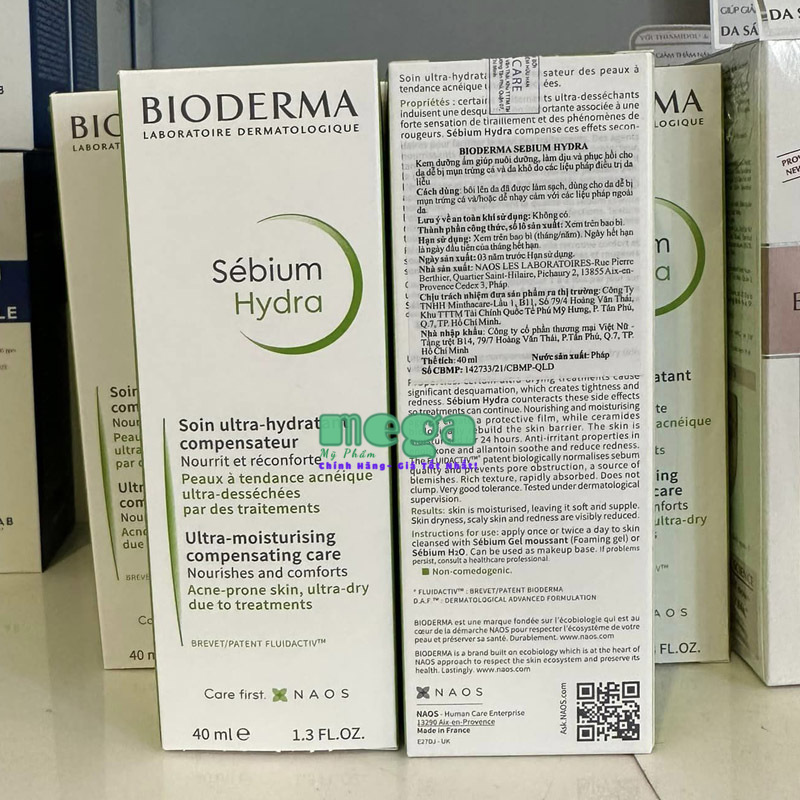 Kem Dưỡng Ẩm Bioderma Sebium Hydra