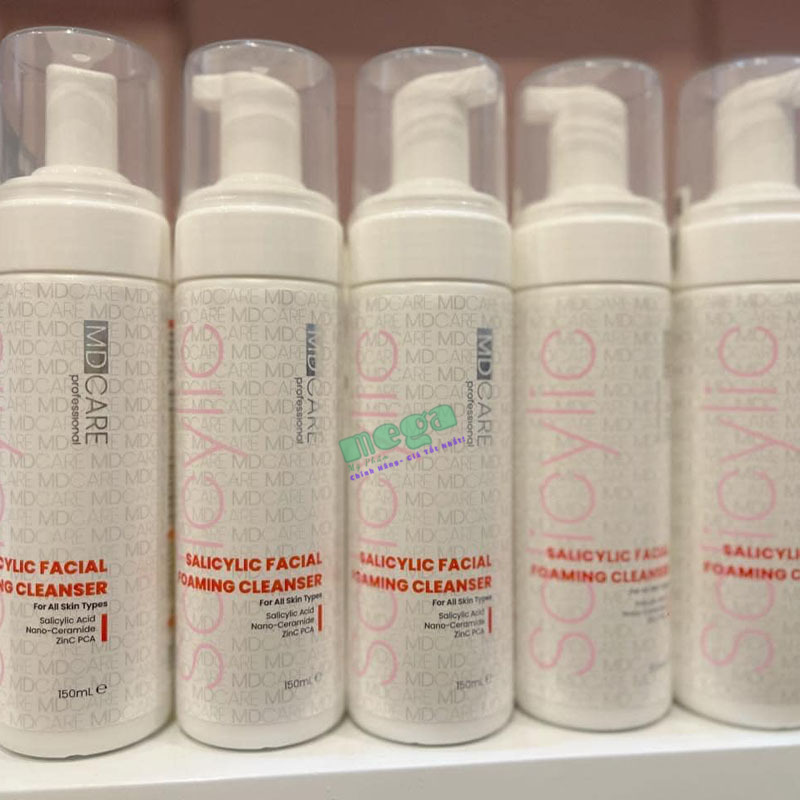 Sữa Rửa Mặt MD CARE Salicylic Facial Foaming Cleanser