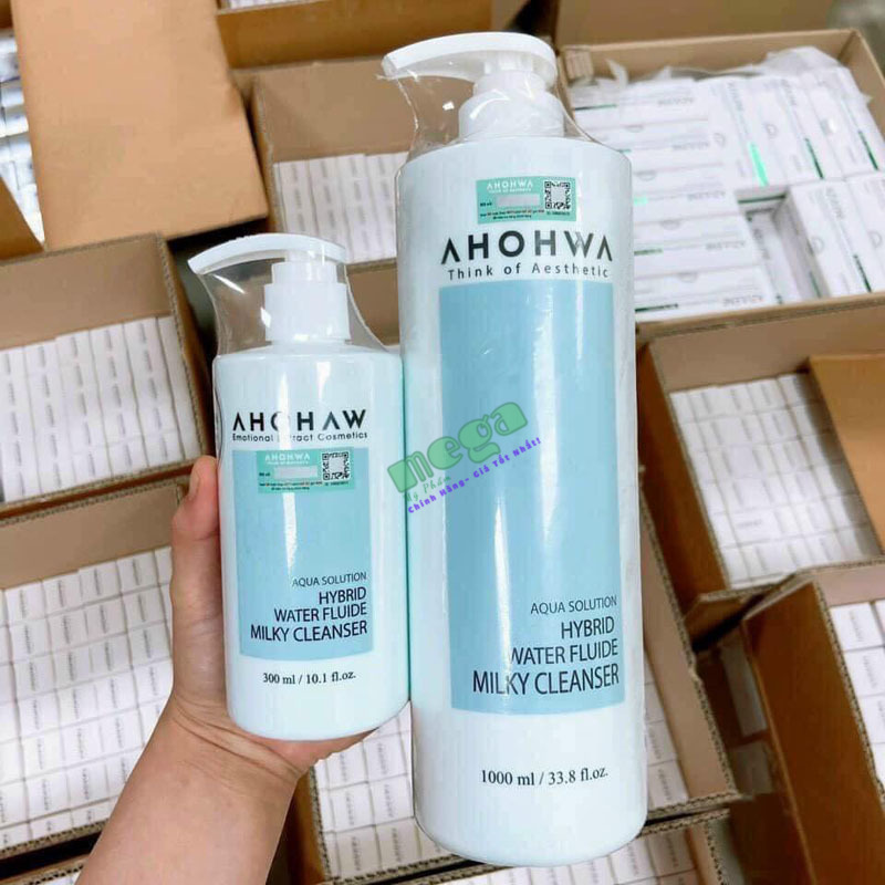 Ahohaw Hybird Water Fluide Milky Cleanser