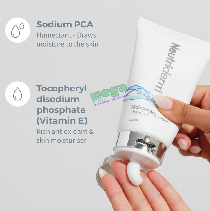 Neutriderm Vitamin E Moisturizing Lotion 125ml