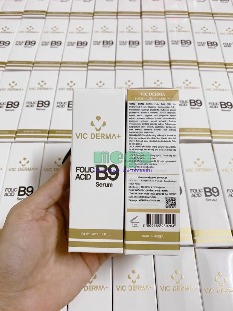 Serum B9 Folic Acid Vic Derma