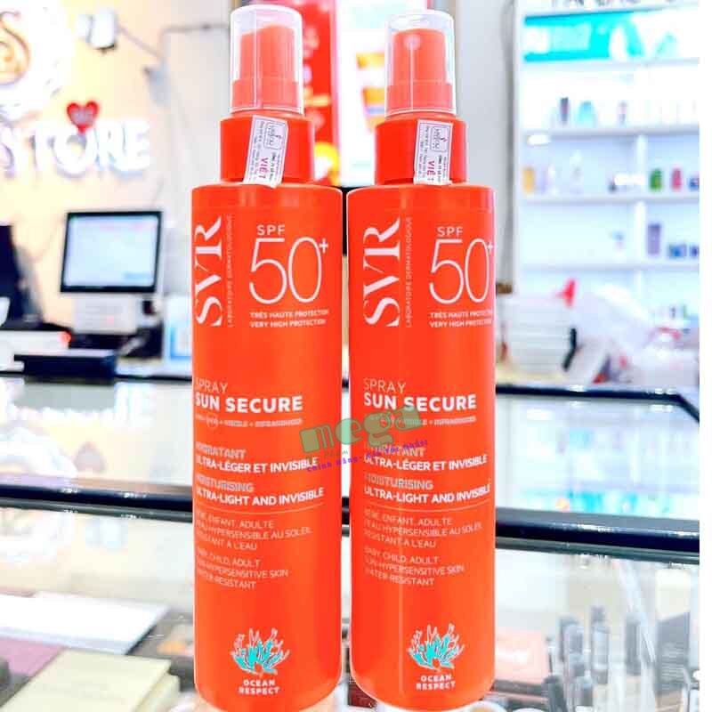 Xịt Chống Nắng SVR SPF 50+