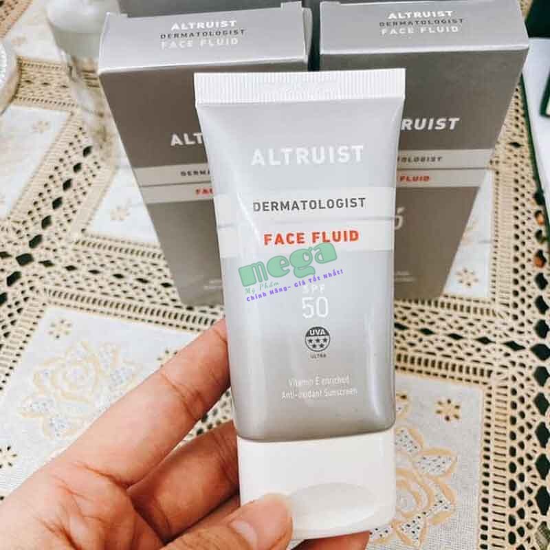  Kem Chống Nắng Altruist Face Fluid 