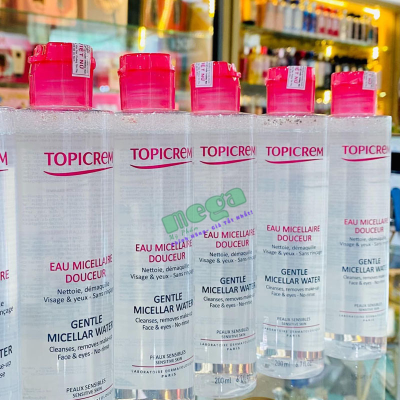 Nước Tẩy Trang Topicrem Gentle Micellar Water