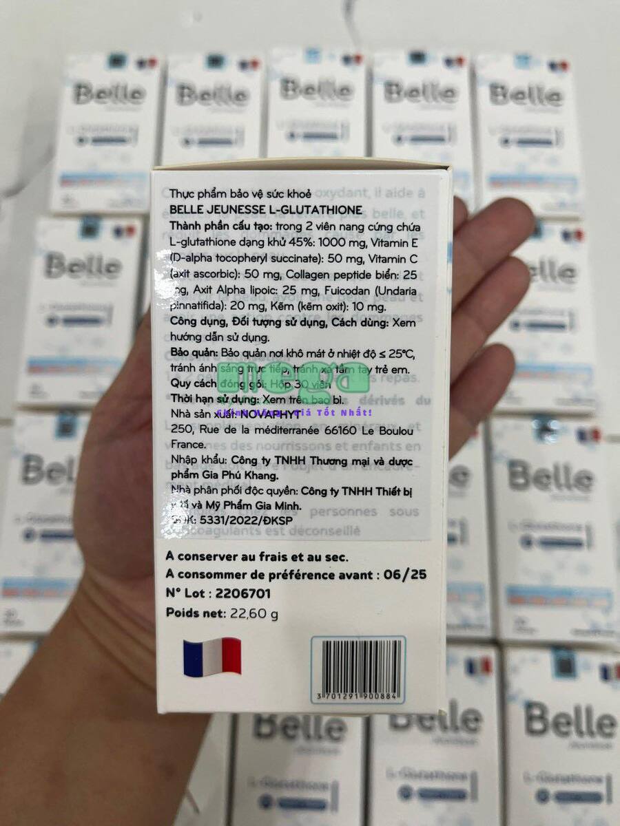 Belle Jeunesse L-Glutathione chinh hang