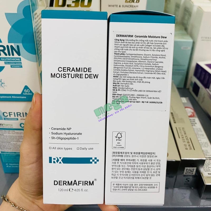 Sữa dưỡng Dermafirm - Ceramide Moisture Dew