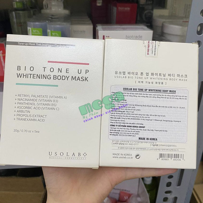 Ủ Trắng Whitening Body Mask