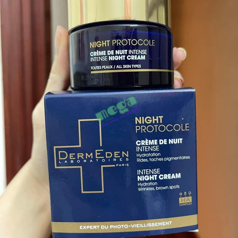 Kem Dưỡng Da Đêm DermEden Night Protocole
