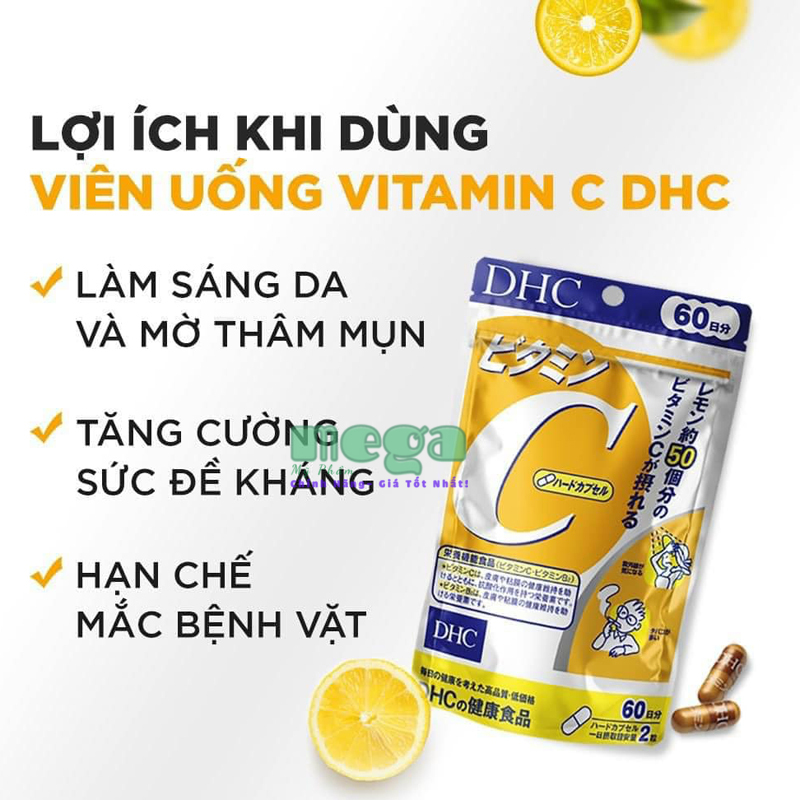 Viên Uống DHC Bổ Sung Vitamin C