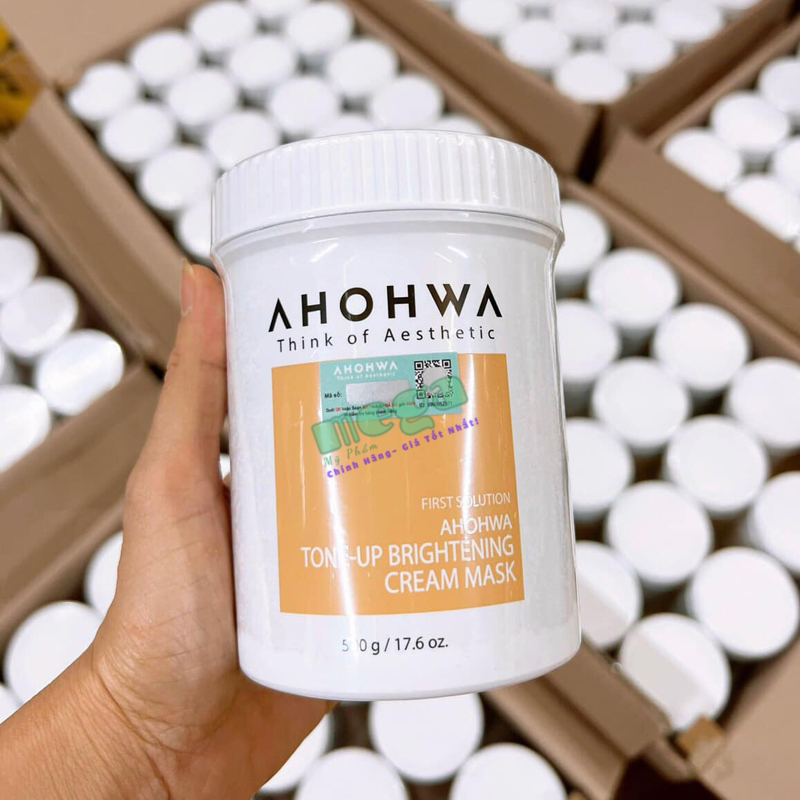 Ahohaw Tone-up Brightening Cream Mask