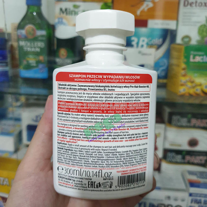 Dầu Gội Ngừa Gàu Radical Med