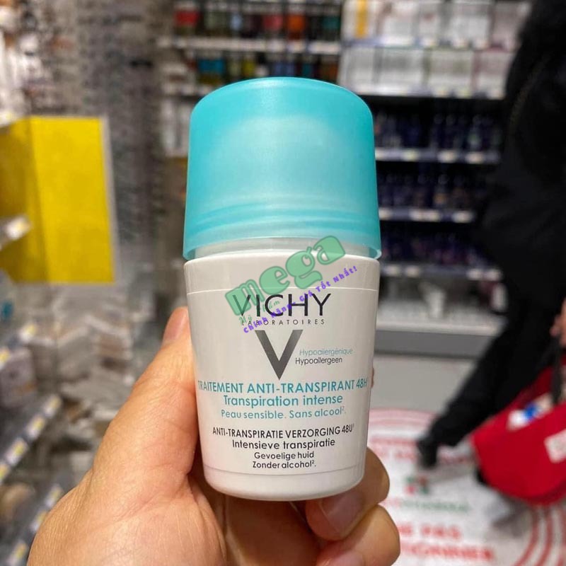 Lăn Khử Mùi Vichy Traitement Anti-Transpirant 48h