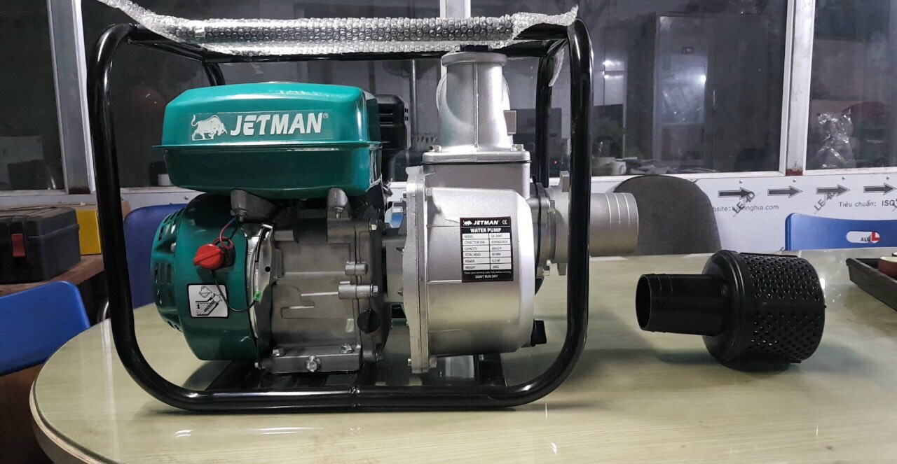 Máy Bơm Nước Chạy Xăng 5.5HP Jetman GX 20WT 1