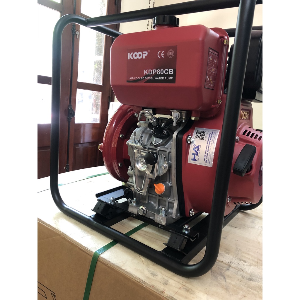 Máy Bơm Nước Chạy Dầu Cao Áp Koop 6.9kW KDP80CB(-1)