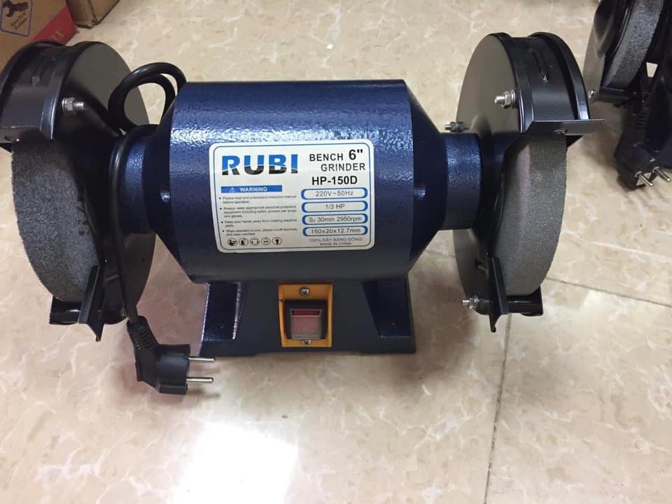 Máy Mài Hai Đá 1/3Hp Rubi HP-150D 2