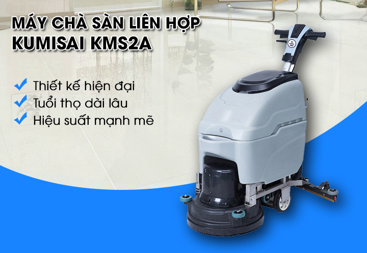 Máy Chà Sàn Liên Hợp Cánh Bướm Kumisai KMS2A 1