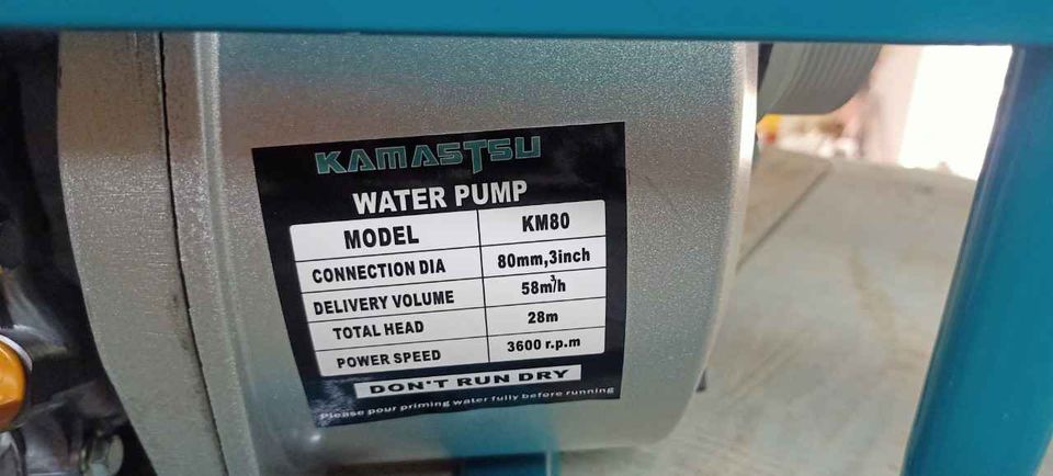 Máy Bơm Nước Chạy Xăng 6.5HP Kamastsu KM80