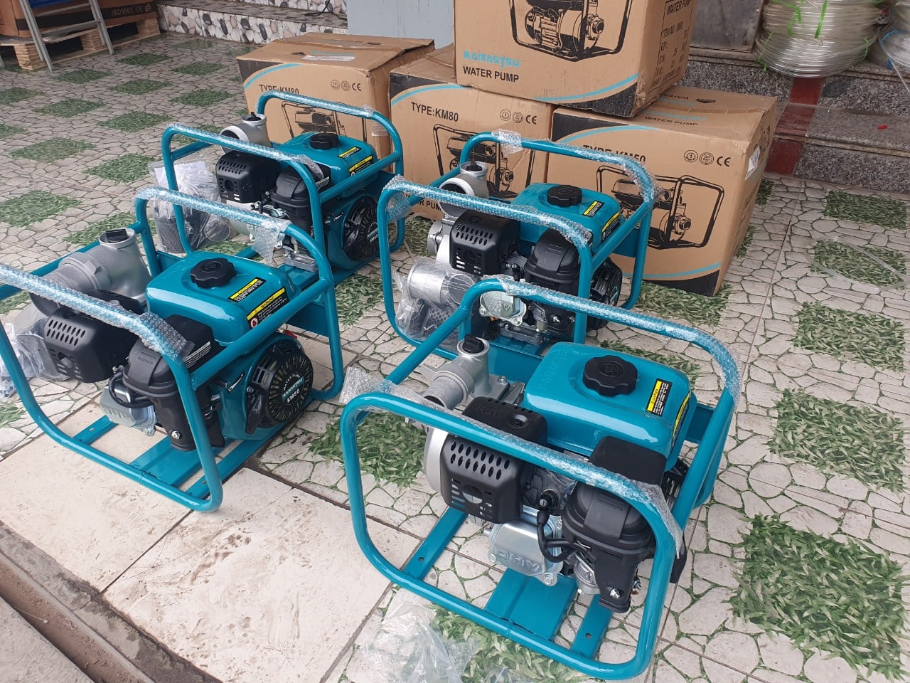 Máy Bơm Nước Chạy Xăng 6.5HP Kamastsu KM80