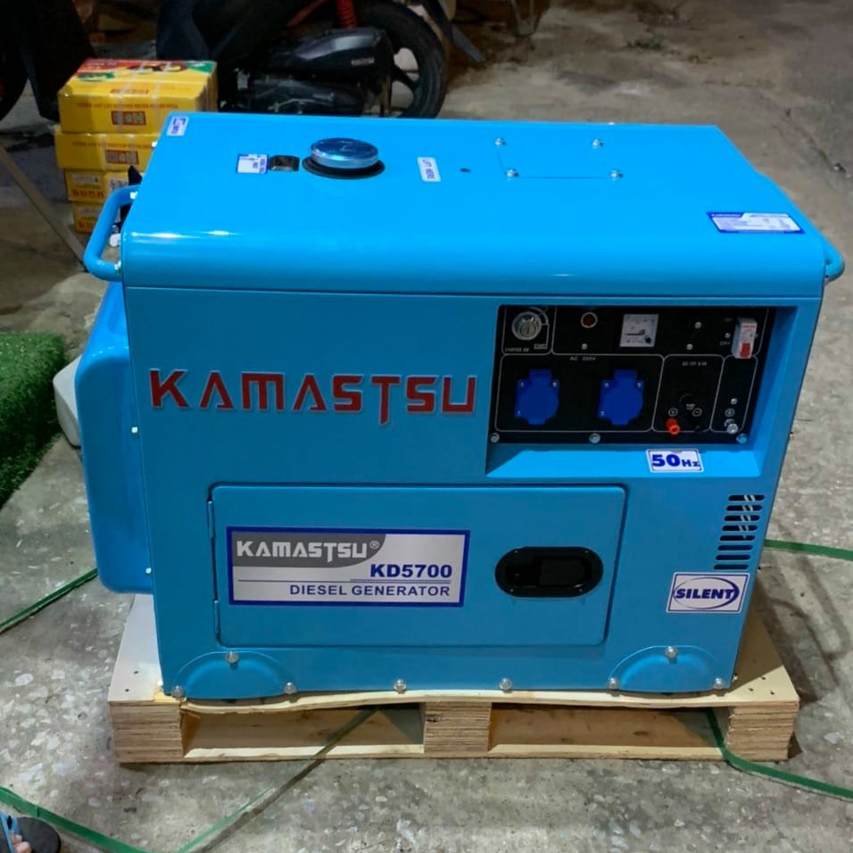 Máy Phát Điện Chạy Dầu Gia Đình 3Kw Kamastsu KD5700 4