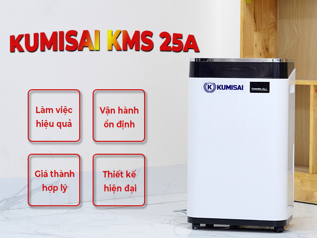 Máy Hút Ẩm Gia Đình Kumisai KMS 25A 3