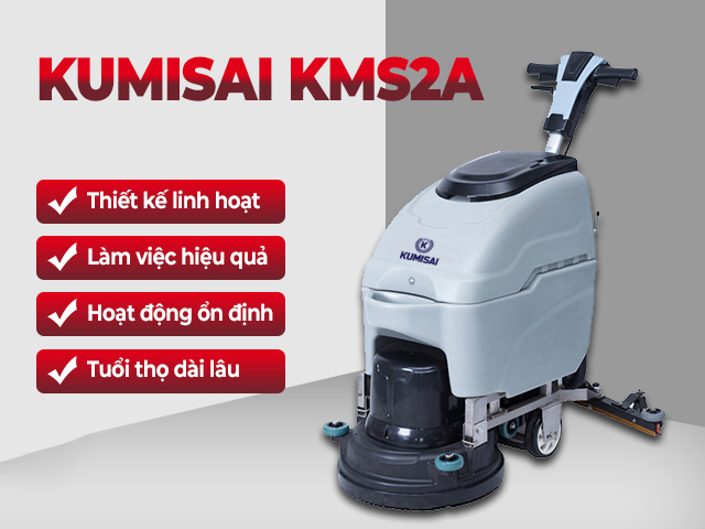 Máy Chà Sàn Liên Hợp Cánh Bướm Kumisai KMS2A 3