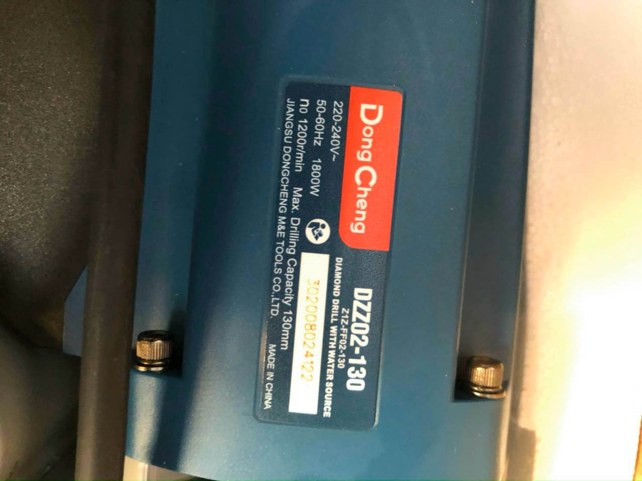 Máy Khoan Rút Lõi Dongcheng 1800W DZZ02-130 8