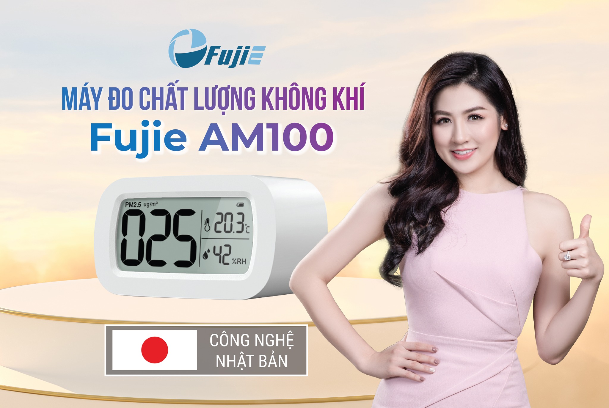 Máy Đo Chất Lượng Không Khí Fujie AM100