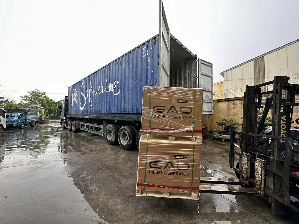 Máy Phát Điện Chạy Dầu 7Kw GAO GA9700SN Siêu Cách Âm