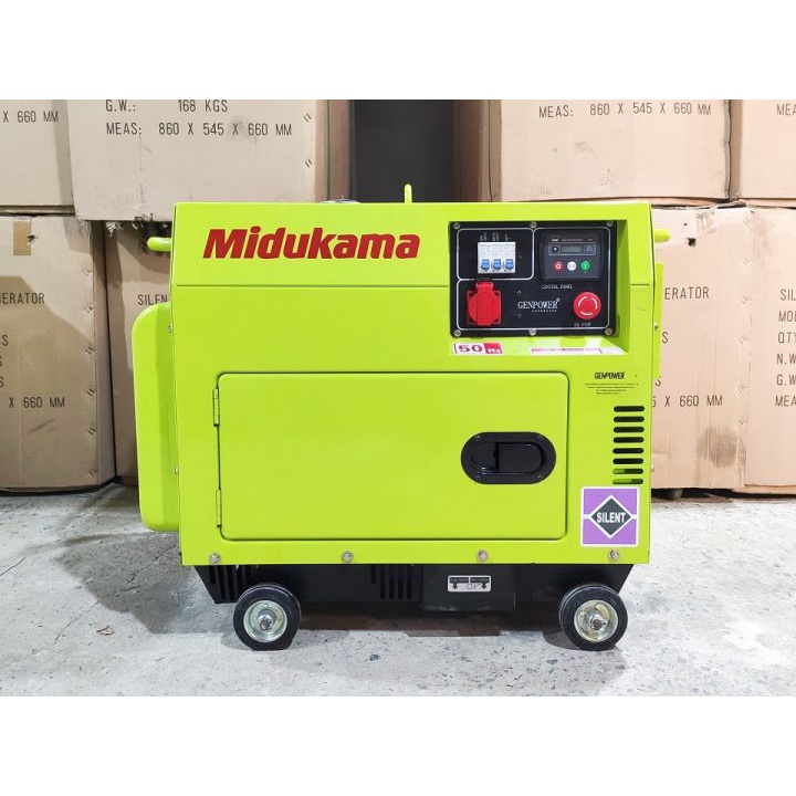 Máy Phát Điện Chạy Dầu 3Kw Midukama GDG 4000ECS