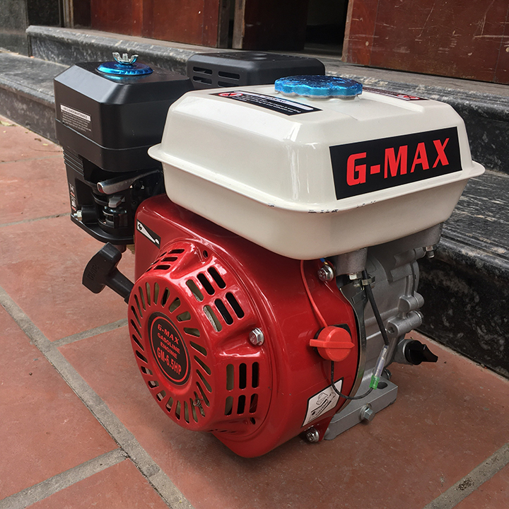 Động Cơ Xăng Gmax 6.5HP Trắng