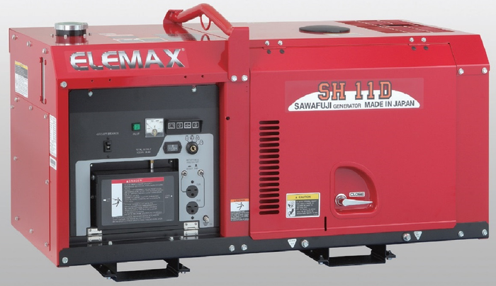 Máy Phát Điện Chạy Dầu 8KVA Elemax SH11D